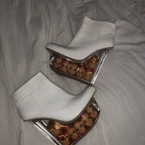 Jeffrey Campbell Barbie boots *RARE*